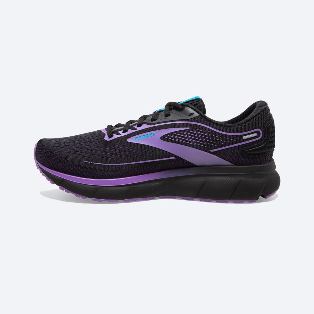 Zapatillas Running Brooks Trace 2 Mujer Negras/Flores | OSX845017