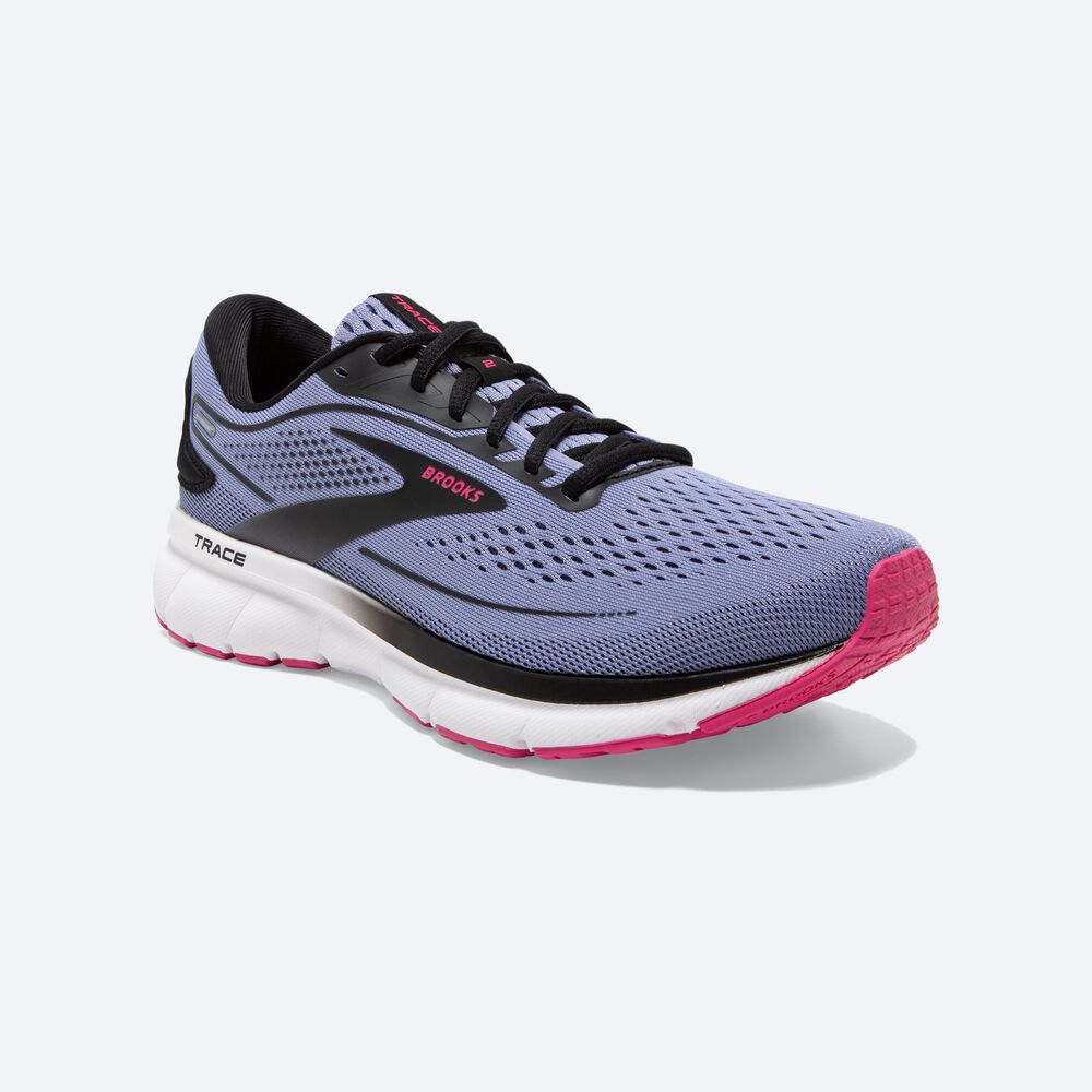 Zapatillas Running Brooks Trace 2 Mujer Moradas/Negras/Rosas | RTU837915