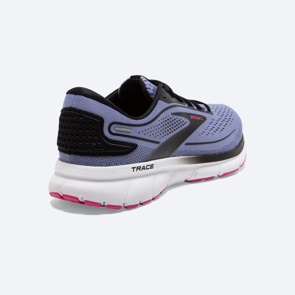 Zapatillas Running Brooks Trace 2 Mujer Moradas/Negras/Rosas | RTU837915