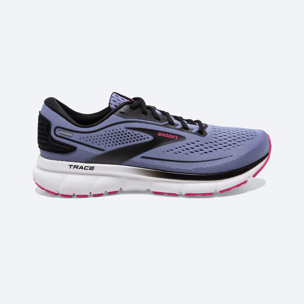 Zapatillas Running Brooks Trace 2 Mujer Moradas/Negras/Rosas | RTU837915