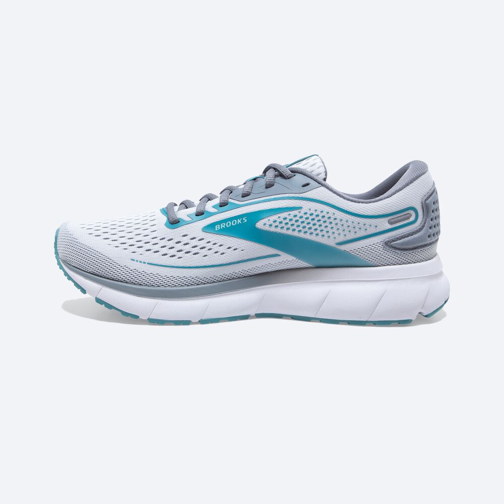 Zapatillas Running Brooks Trace 2 Mujer Blancas/Gris | TDR381956