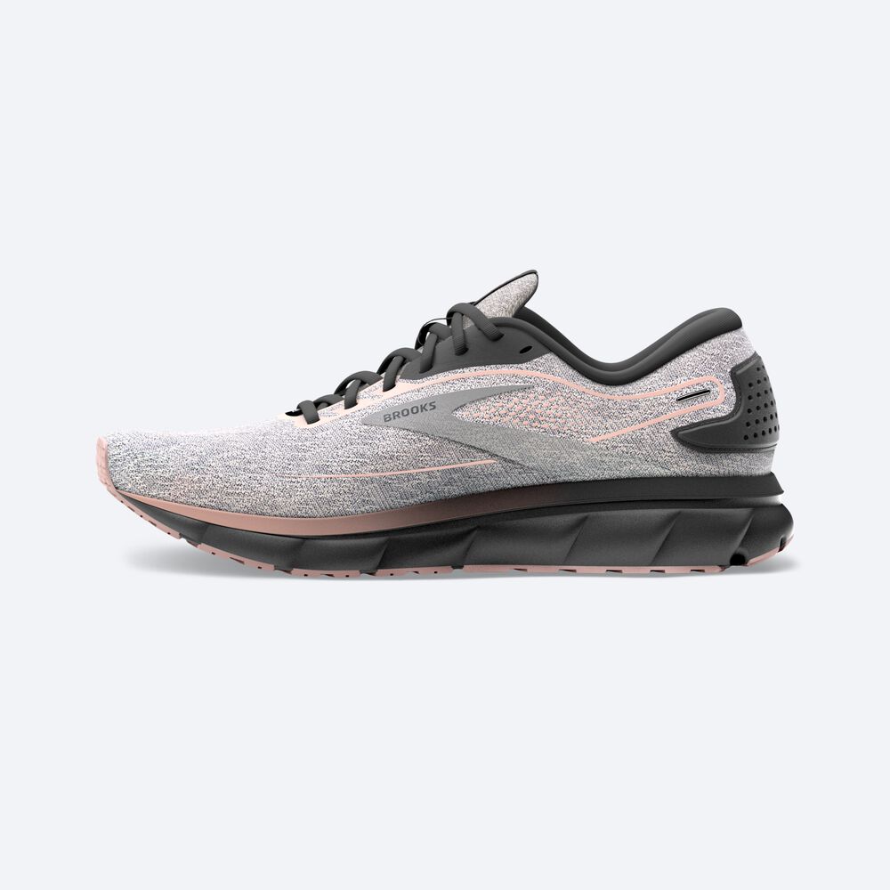 Zapatillas Running Brooks Trace 2 Mujer Gris/Negras | XUP680275