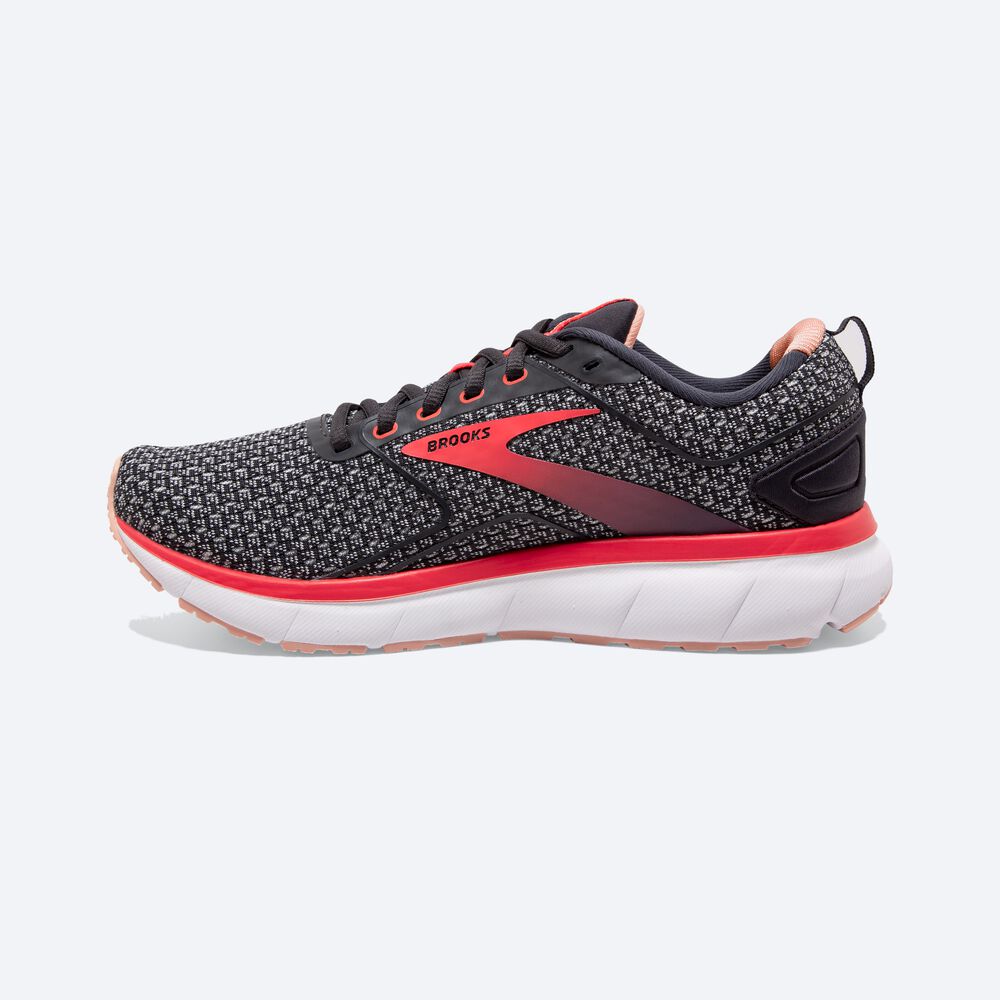 Zapatillas Running Brooks Transmit 3 Mujer Negras/Naranjas | JPO258764