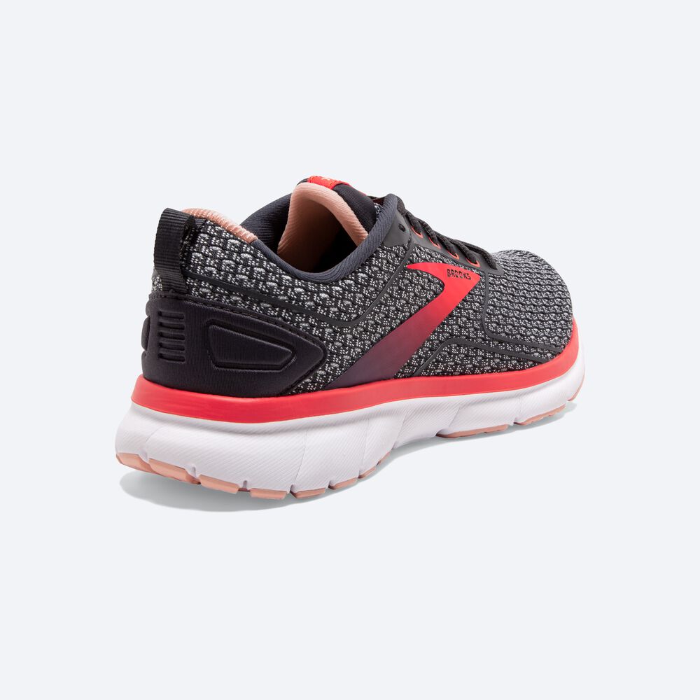 Zapatillas Running Brooks Transmit 3 Mujer Negras/Naranjas | JPO258764