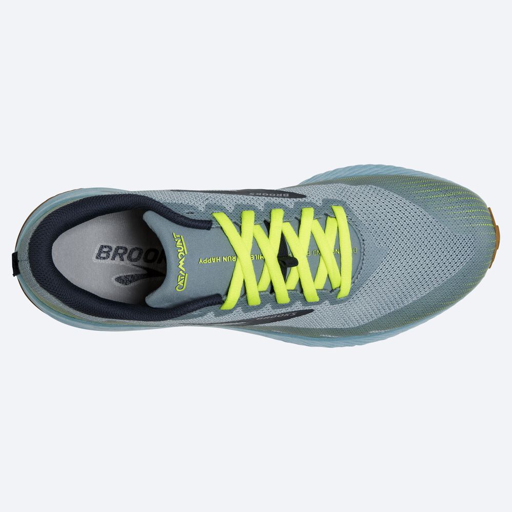 Zapatillas Trail Brooks Catamount Mujer Azules | NBR047561