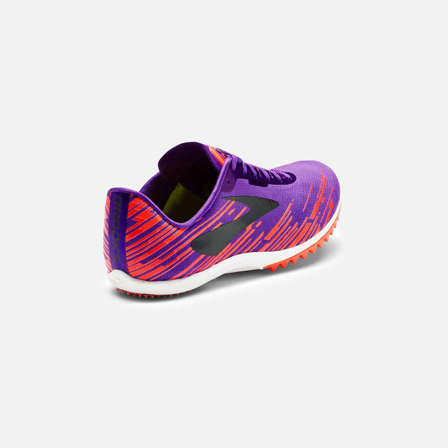 Zapatillas de Clavos Brooks Mach 18 Spikeless Mujer Rosas/Moradas | PUW812049