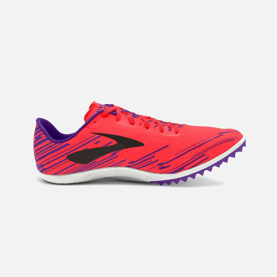 Zapatillas de Clavos Brooks Mach 18 Spikeless Mujer Rosas/Moradas | PUW812049