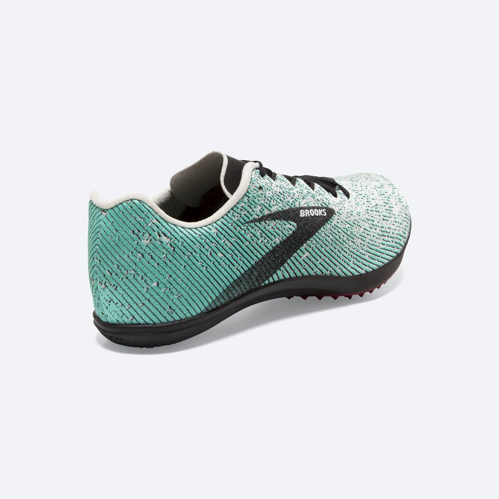 Zapatillas de Clavos Brooks Mach 19 Spikeless Mujer Gris/Negras | OZC570819